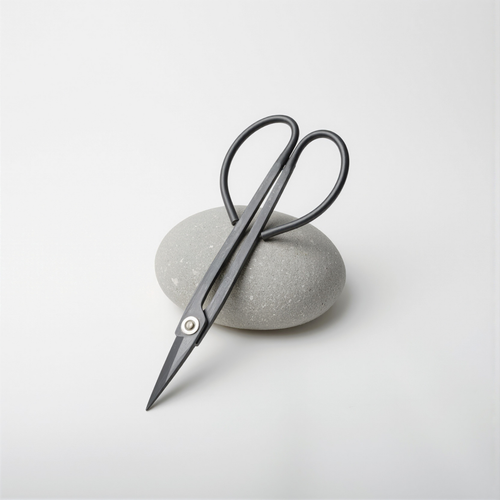 Bonsai Scissors – Precision Manganese Steel Garden Pruning Shears for Bud Pruning, Twig Cutting, Bonsai Defoliation, and Plant Maintenance
