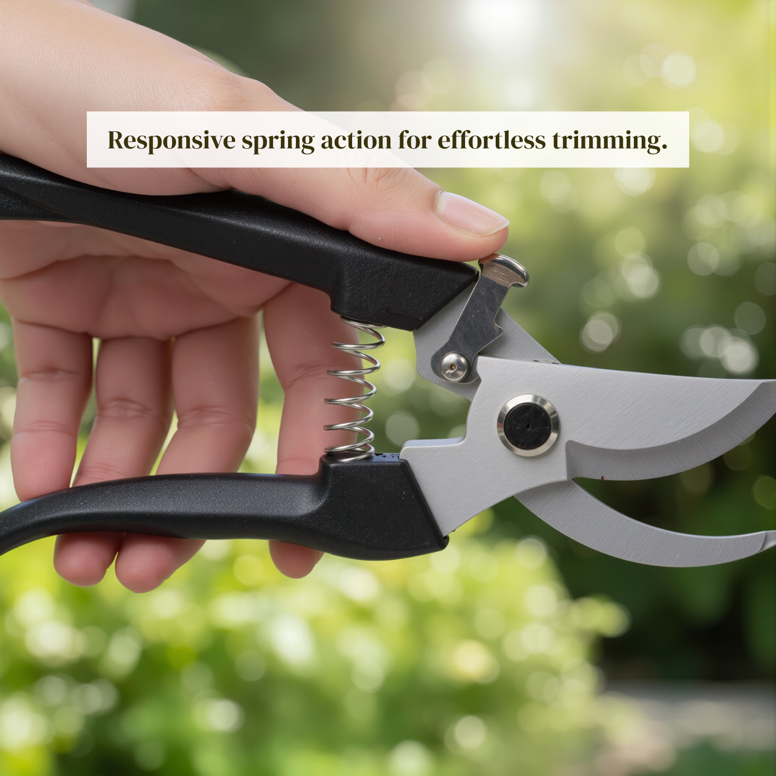 Precision Garden Secateurs – Sharp Steel Blade Pruning Shears