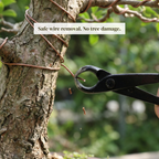 Bonsai Concave Branch Cutter – High-Quality Manganese Steel Tool for Precise Tree Pruning and Branch Removal