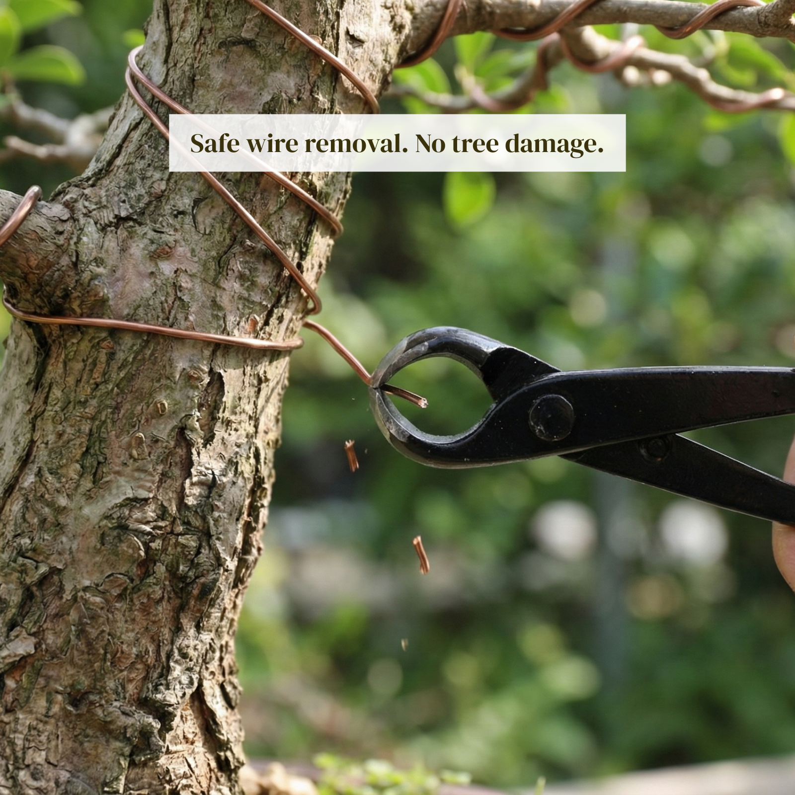 Bonsai Concave Branch Cutter – High-Quality Manganese Steel Tool for Precise Tree Pruning and Branch Removal
